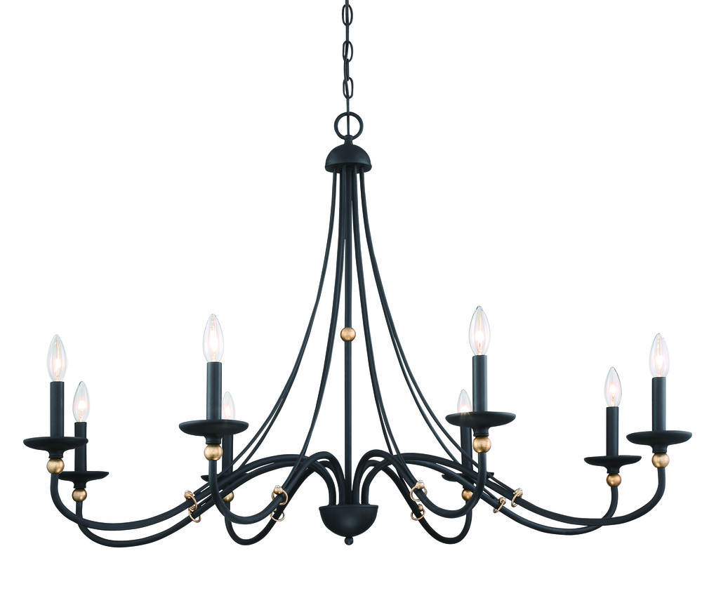 Westchester County - 8 Light - 46" Chandelier