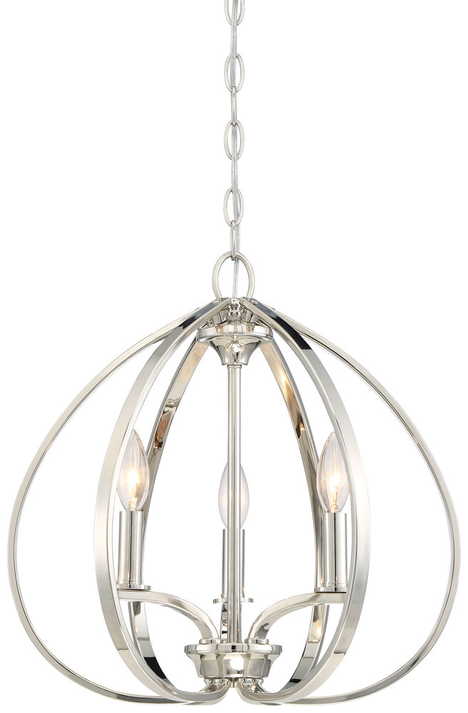 Tilbury -  3 Light Pendant
