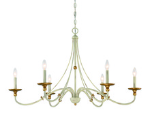 Minka-Lavery 1046-701 - Westchester County - 6 Light - 40" Chandelier