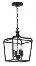 Minka-Lavery 4445-66A - Laurel Estate - 4 Light Foyer Semi Flush