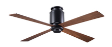 Modern Fan Co. LAP-FM-DB-50-MG-NL-002 - Lapa Flush Fan; Dark Bronze Finish; 50" Mahogany Blades; No Light; Fan Speed and Light Control