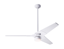 Modern Fan Co. TOR-GW-52-WW-271-002 - Torsion Fan; Gloss White Finish; 52" Whitewash Blades; 17W LED; Fan Speed and Light Control