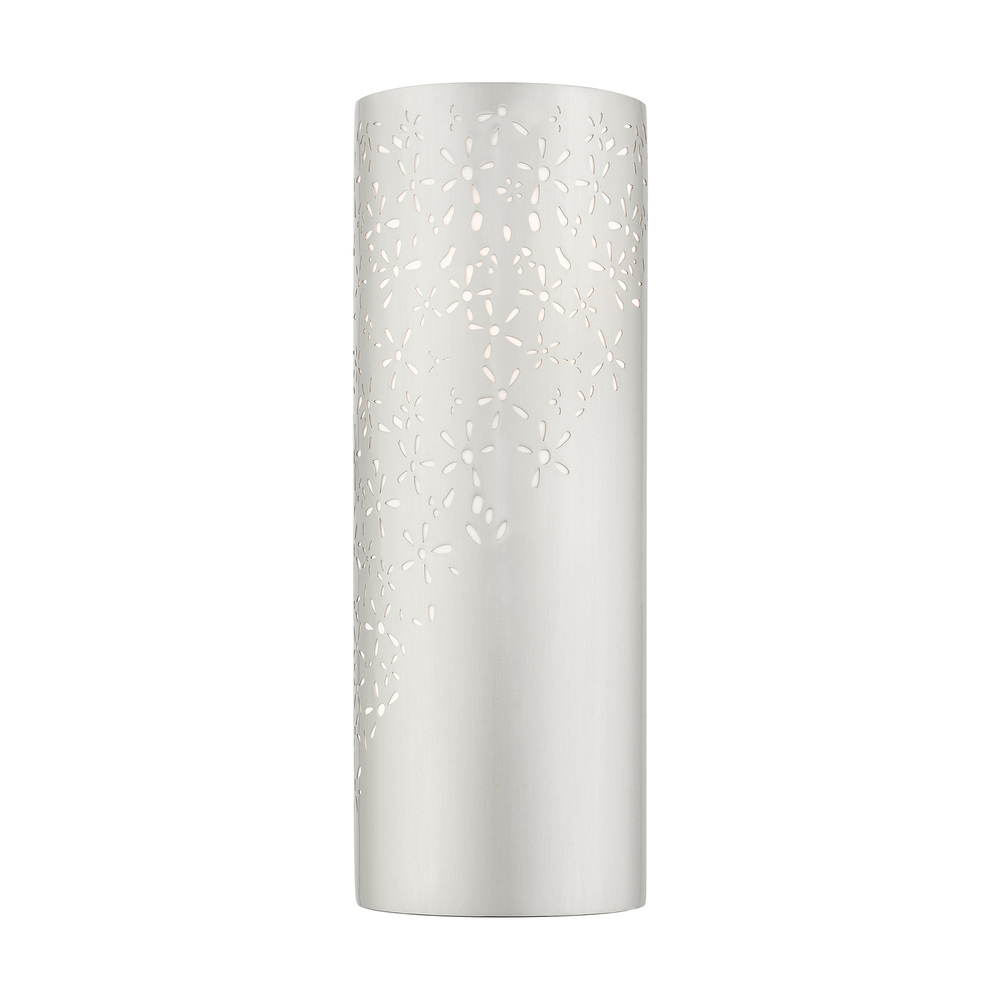 2 Lt Brushed Nickel ADA Sconce