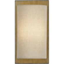 Livex Lighting 58890-48 - 1 Light Antique Gold Leaf ADA Sconce