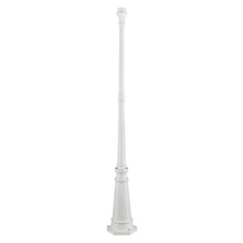 Livex Lighting 7709-13 - Textured White Lamp Post