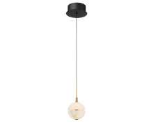 Lib & Co. US 12369-02 - Corfu 1 Light LED Pendant Matte Black