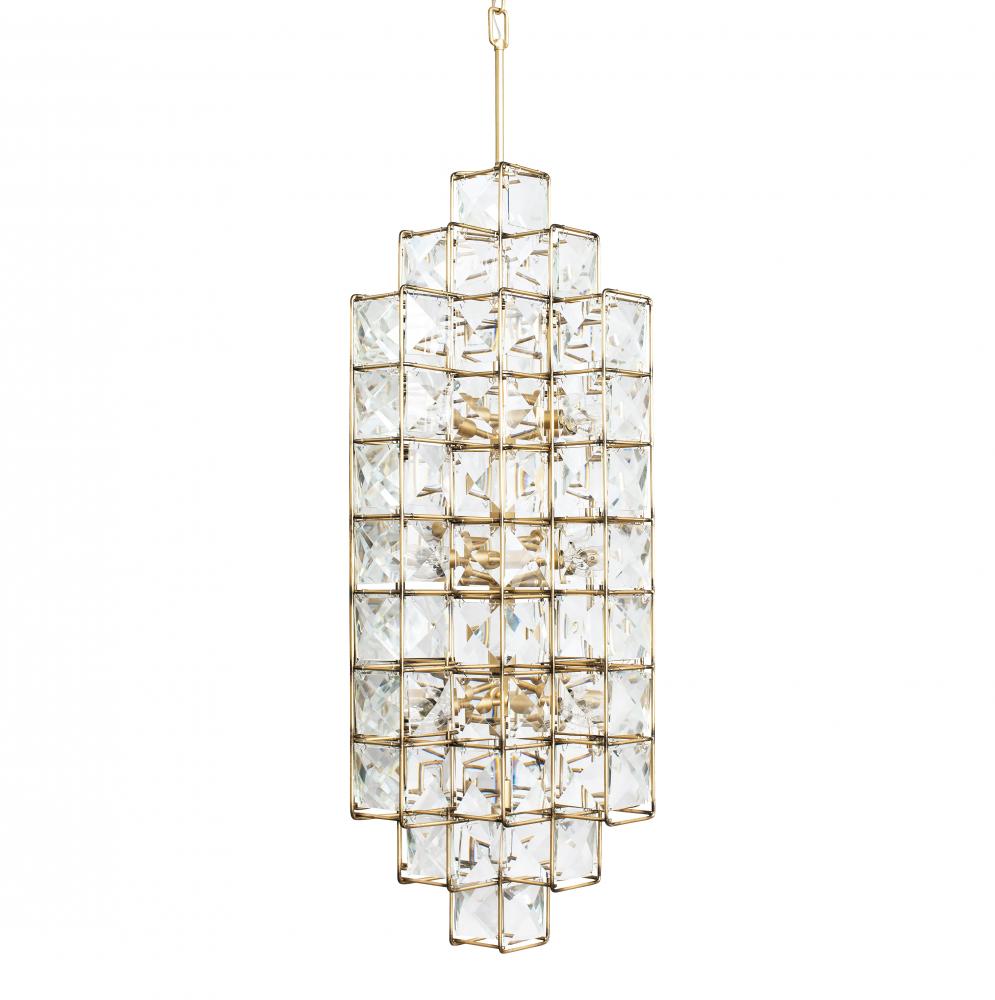 Cubic 14-Lt Foyer - Calypso Gold