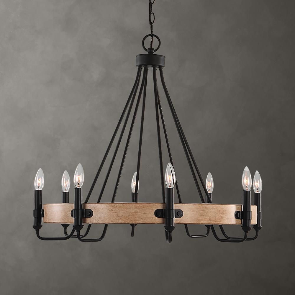 Uttermost Deschutes, 8 Lt Chandelier