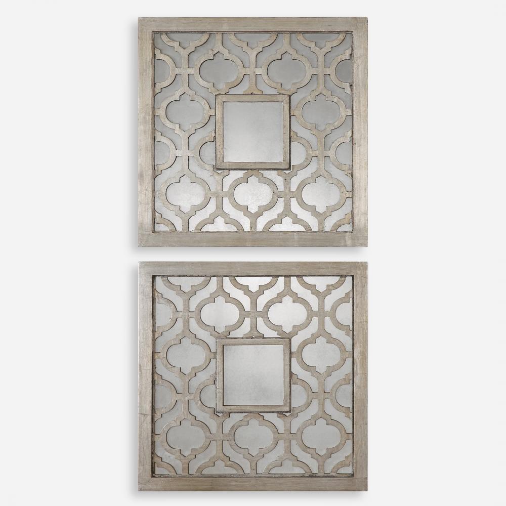 Uttermost Sorbolo Mirrored Wall Decor, S/2