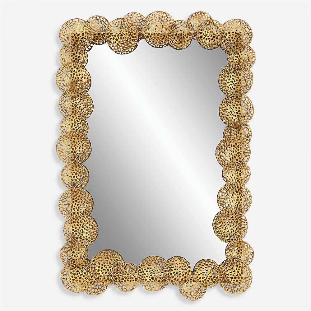 Uttermost Ripley Mirror, Gold