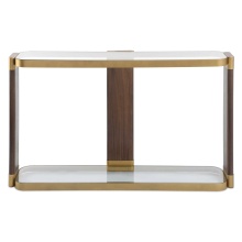 Uttermost 50202 - Uttermost Ryles Glass Console Table