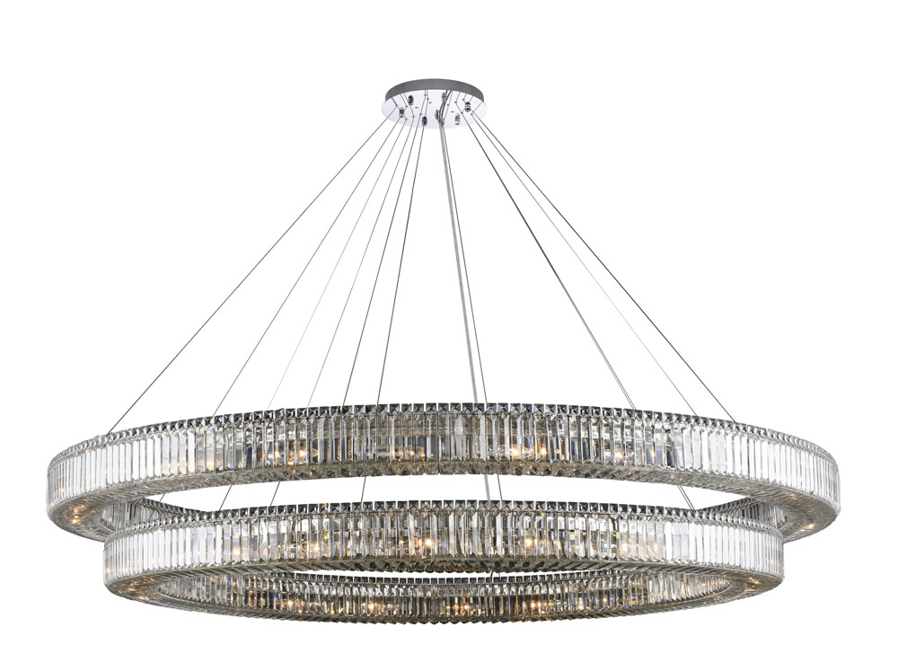 Rondelle 2 Tier Pendant (72" + 84")