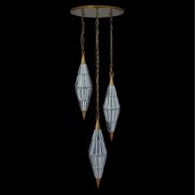 Kalco Allegri 043756-062-FR001M - ALLUNGATO 3 LT PENDANT