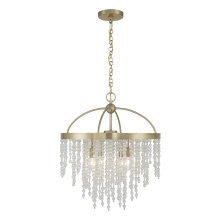 Savoy House 1-6450-4-127 - Jeanette 4-Light Chandelier in Noble Brass