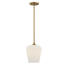 Savoy House 7-6036-1-322 - Octave 1-Light Pendant in Warm Brass