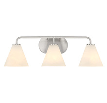 Savoy House 8-2988-3-SN - Blair 3-Light Bathroom Vanity Light in Satin Nickel
