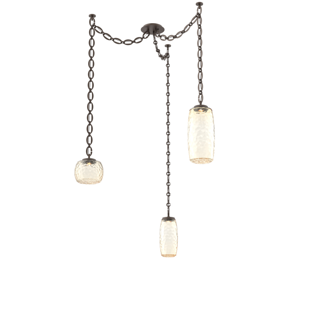 Vessel Multi Light Pendant Flat Bronze