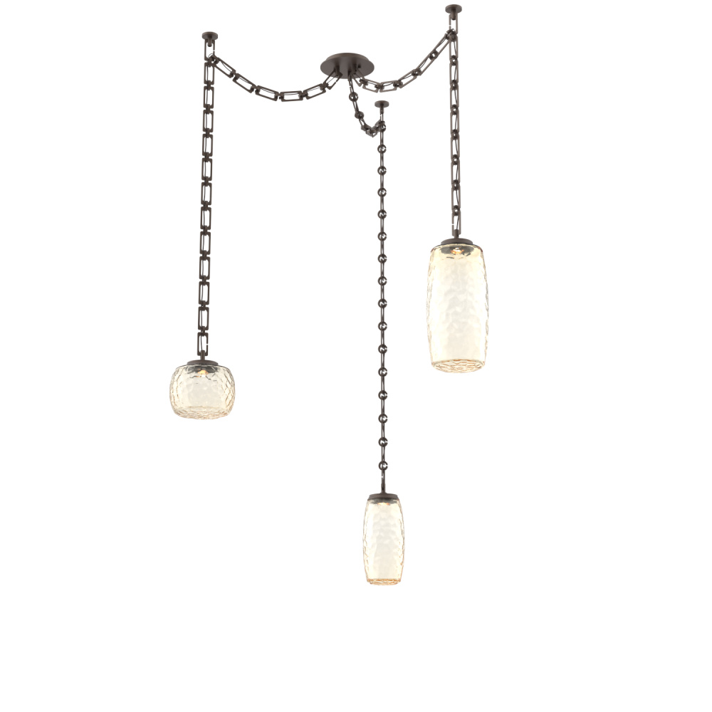 Vessel Multi Light Pendant Flat Bronze