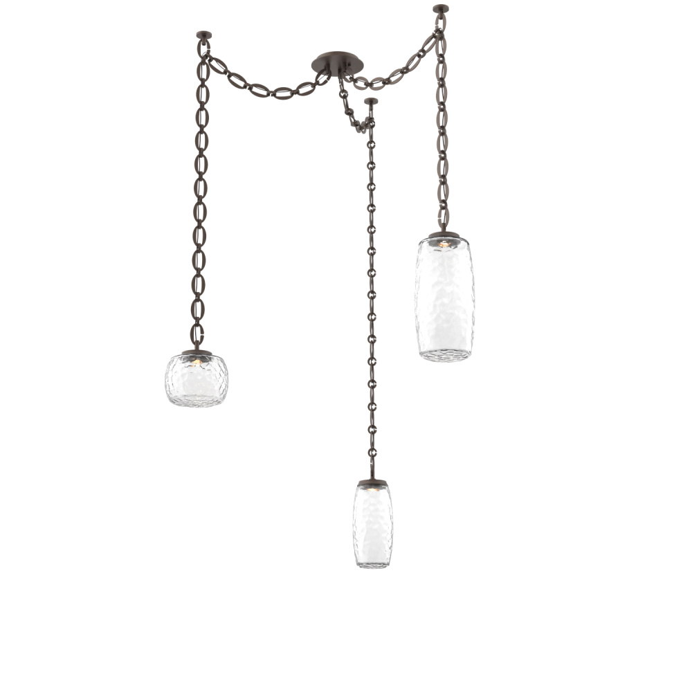 Vessel Multi Light Pendant Flat Bronze