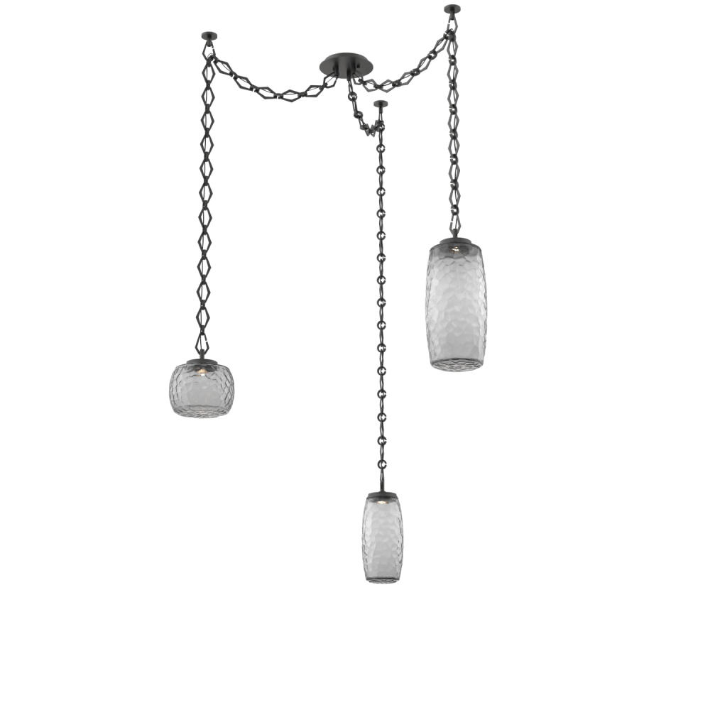 Vessel Multi Light Pendant Matte Black