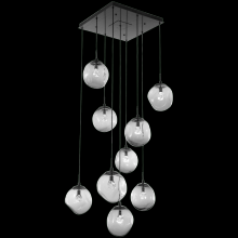 Hammerton CHB0066-09-GB-ZS-C01-L1 - Aster Square 9pc Multi-Pendant