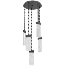 Hammerton CNB0042-05-MB-CG-CH3-L1 - Parallel Round 5pc Multi-Pendant with Chain