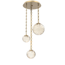 Hammerton CNB0092-03-GB-A-CH2-L1 - Gaia Round 3pc Multi-Pendant with Chain