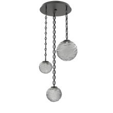Hammerton CNB0092-03-MB-S-CH2-L1 - Gaia Round 3pc Multi-Pendant with Chain