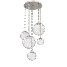 Hammerton CNB0092-05-BS-C-CH1-L3 - Gaia Round 5pc Multi-Pendant with Chain