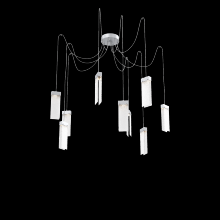 Hammerton SCB0042-09-CS-CR-C01-L3 - Parallel Round 9pc Swag Multi-Pendant