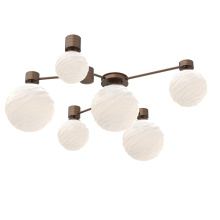 Hammerton SMB0092-H6-BB-WL-L3 - Gaia 6pc Round Hub & Spoke