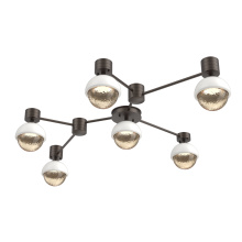 Hammerton SMB0093-HL-FB-A-L1-WI - Cabochon Flush Mount Wall Sconce Flat Bronze