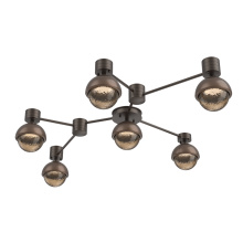 Hammerton SMB0093-HL-FB-B-L1-BB - Cabochon Flush Mount Wall Sconce Flat Bronze
