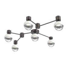 Hammerton SMB0093-HL-GP-C-L1-WI - Cabochon Flush Mount Wall Sconce Graphite