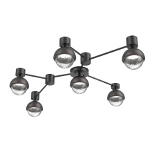 Hammerton SMB0093-HL-MB-C-L1-GP - Cabochon Flush Mount Wall Sconce Matte Black
