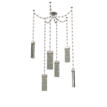 Hammerton SNB0042-06-BS-SG-CH3-L1 - Parallel Multi Light Pendant Multi Port Canopy Beige Silver