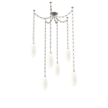 Hammerton SNB0071-06-BS-WL-CH2-L3 - Fiori Multi Light Pendant Beige Silver