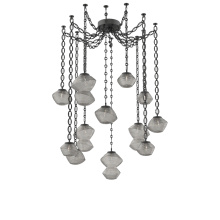 Hammerton SNB0089-12-MB-S-CH2-L1 - Mesa Multi Light Pendant Matte Black