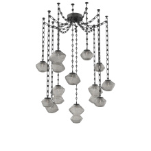 Hammerton SNB0089-12-MB-S-CH3-L3 - Mesa Multi Light Pendant Matte Black