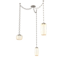 Hammerton SNB0091-03-BS-A-CH2-L1 - Vessel Multi Light Pendant Beige Silver