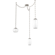 Hammerton SNB0091-03-BS-C-CH1-L3 - Vessel Multi Light Pendant Beige Silver