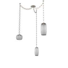 Hammerton SNB0091-03-BS-S-CH2-L1 - Vessel Multi Light Pendant Beige Silver