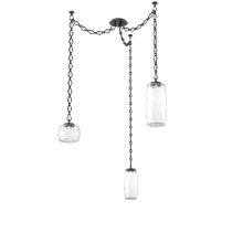 Hammerton SNB0091-03-MB-C-CH1-L3 - Vessel Multi Light Pendant Matte Black