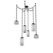 Hammerton SNB0091-06-MB-S-CH3-L1 - Vessel Multi Light Pendant Matte Black