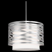 Hammerton CHB0013-18-CS-SH-001-E2 - Tempest Drum with Linen Shade - 18-Inch