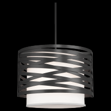 Hammerton CHB0013-18-MB-SH-001-E2 - Tempest Drum with Linen Shade - 18-Inch