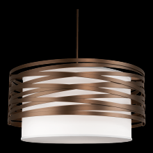 Hammerton CHB0013-30-BB-SH-001-E2 - Tempest Drum with Linen Shade - 30-Inch