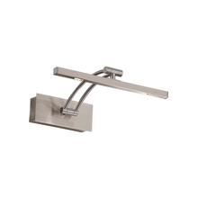 Eglo 202068A - 1 LT Integrated LED Picture Light w/ a Matte Nickel Finish & Clear Diffuser