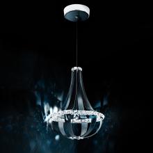 Schonbek 1870 SCE110DN-LS1R - Crystal Empire LED 27IN 3000K 120V Pendant in Snowshoe with Radiance Crystal