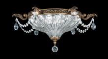 Schonbek 1870 5633-22H - Milano 2 Light 120V Flush Mount in Heirloom Gold with Heritage Handcut Crystal